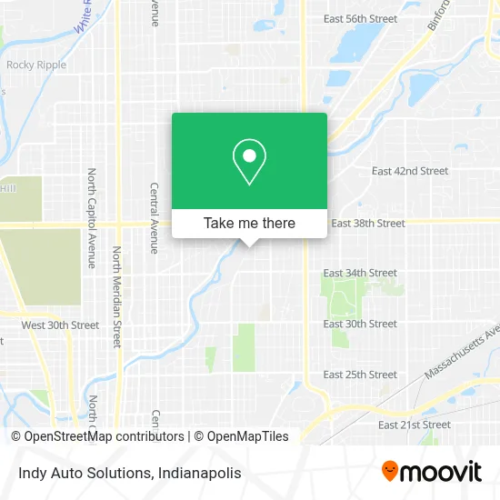 Indy Auto Solutions map