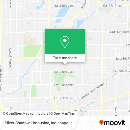Silver Shadow Limousine map