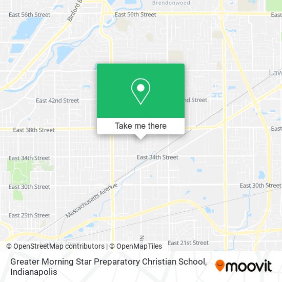 Mapa de Greater Morning Star Preparatory Christian School