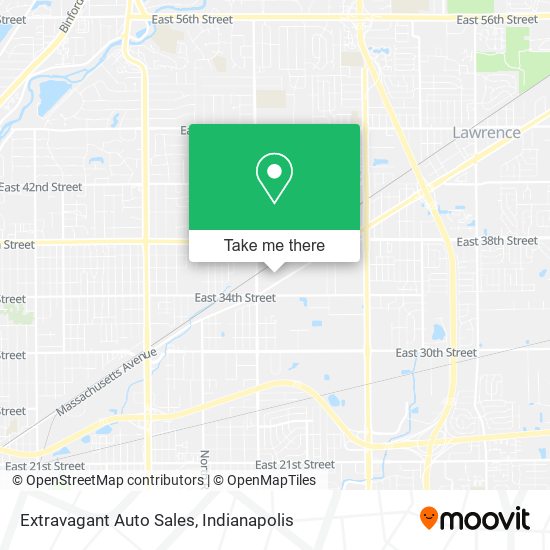 Extravagant Auto Sales map