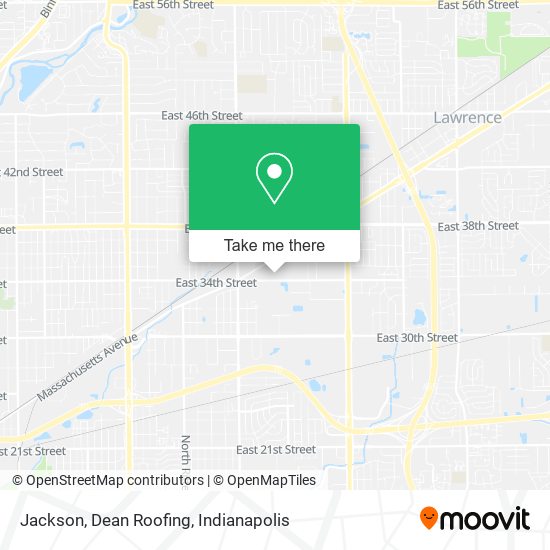 Mapa de Jackson, Dean Roofing