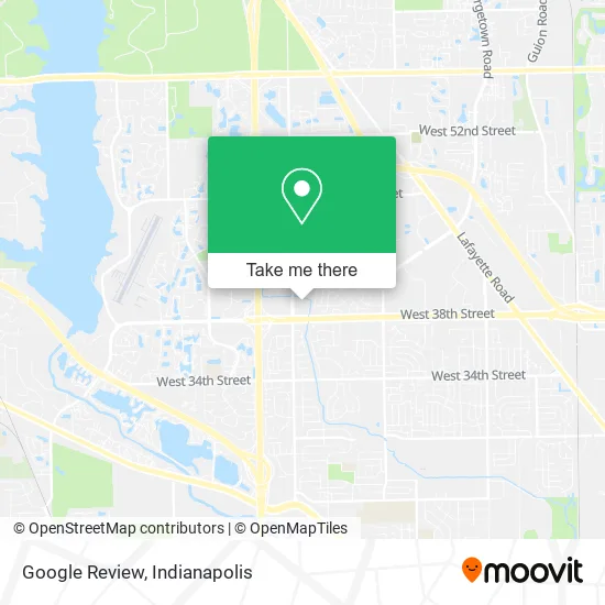 Google Review map