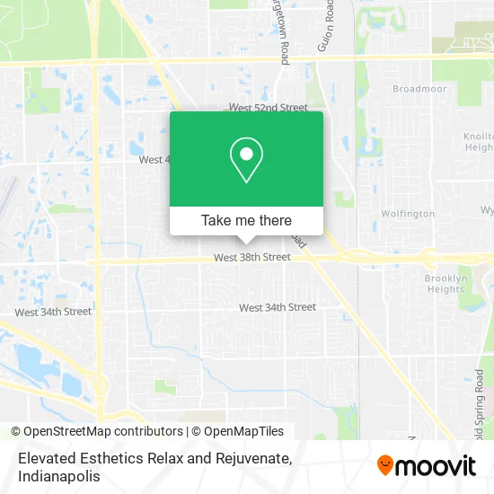 Elevated Esthetics Relax and Rejuvenate map