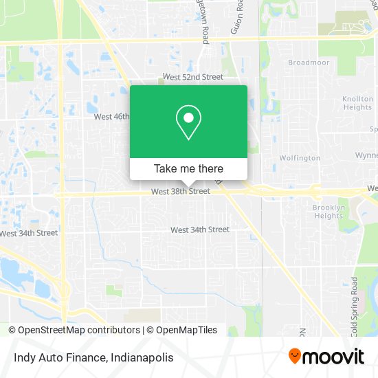 Mapa de Indy Auto Finance