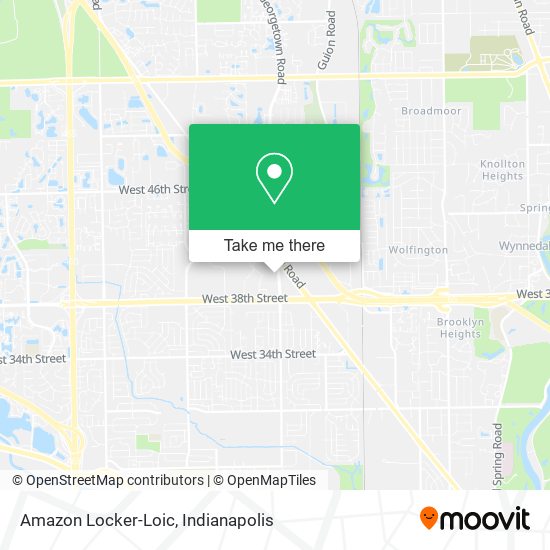 Mapa de Amazon Locker-Loic