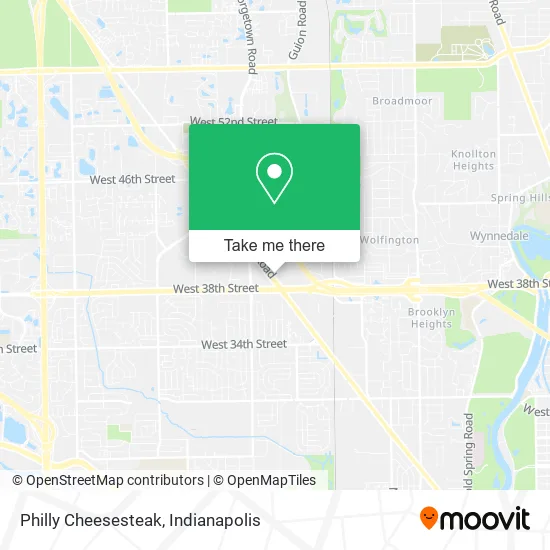 Philly Cheesesteak map