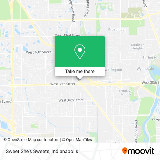 Sweet She's Sweets map