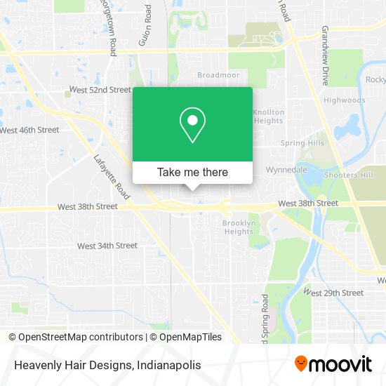 Heavenly Hair Designs map