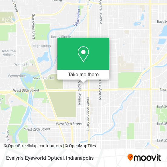 Mapa de Evelyn's Eyeworld Optical