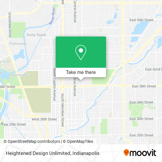 Heightened Design Unlimited map