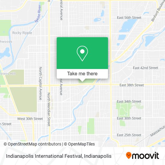 Indianapolis International Festival map