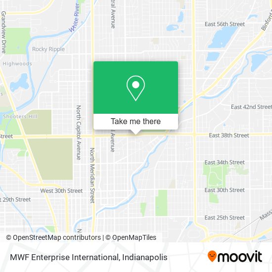 MWF Enterprise International map