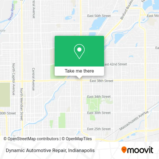 Dynamic Automotive Repair map