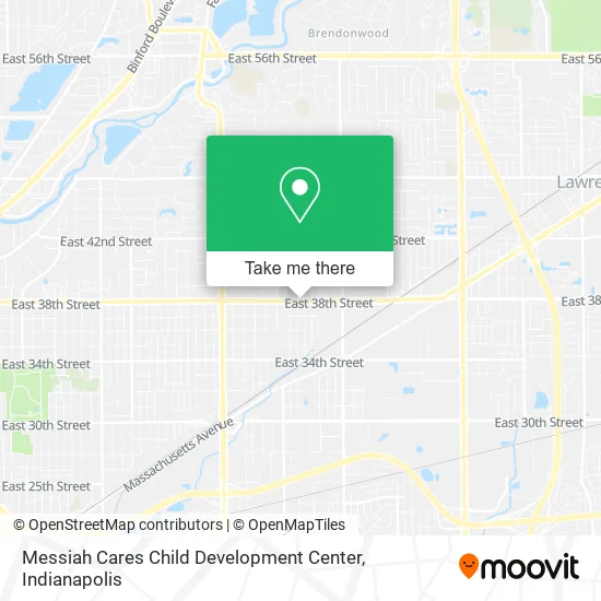 Messiah Cares Child Development Center map