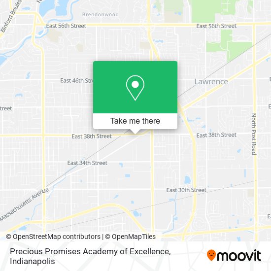 Mapa de Precious Promises Academy of Excellence