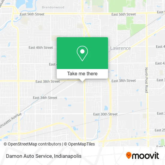 Damon Auto Service map