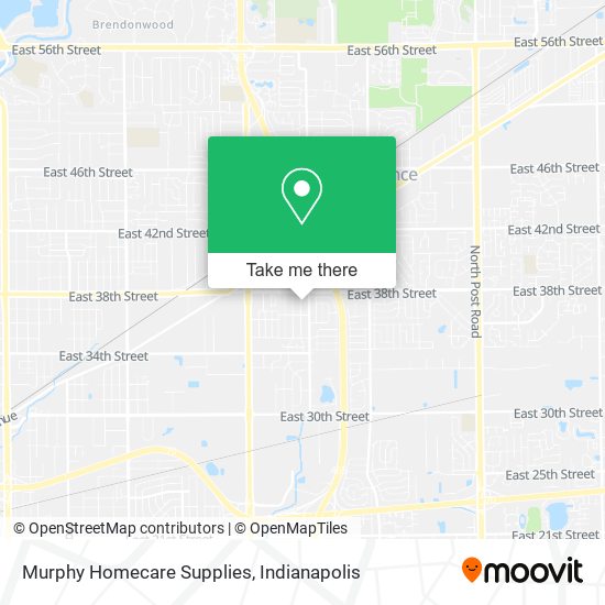 Murphy Homecare Supplies map