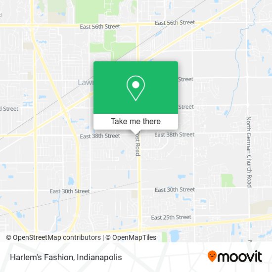 Mapa de Harlem's Fashion