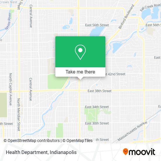 Health Department map