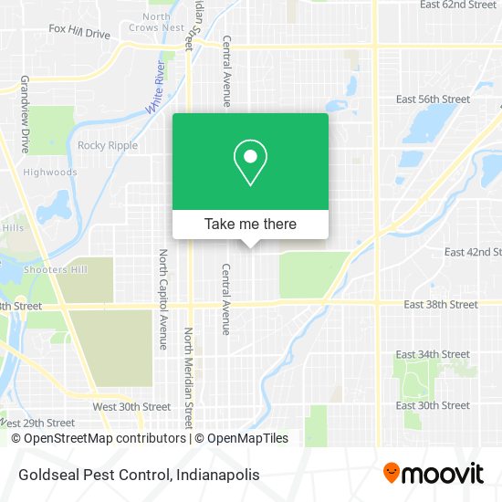 Mapa de Goldseal Pest Control