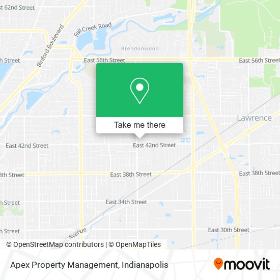 Apex Property Management map