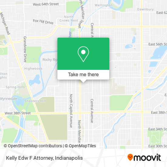 Kelly Edw F Attorney map