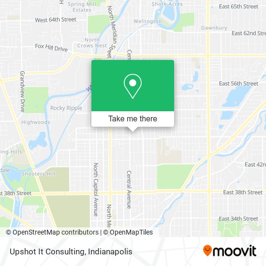 Mapa de Upshot It Consulting