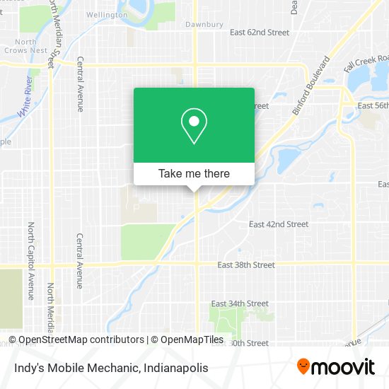 Mapa de Indy's Mobile Mechanic