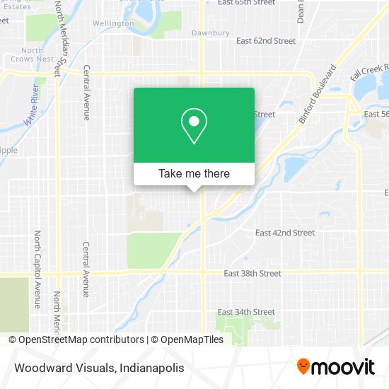 Woodward Visuals map