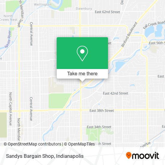 Sandys Bargain Shop map