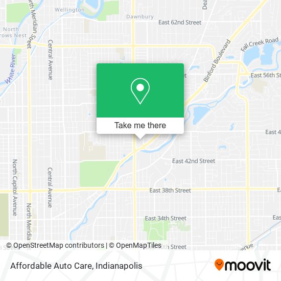Affordable Auto Care map