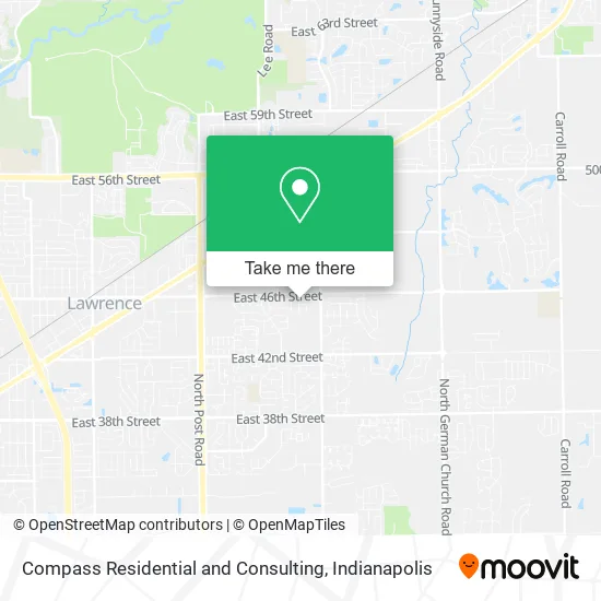 Compass Residential and Consulting map