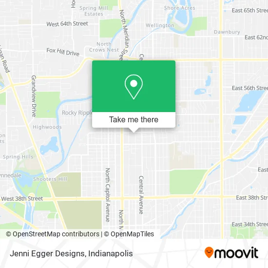 Jenni Egger Designs map