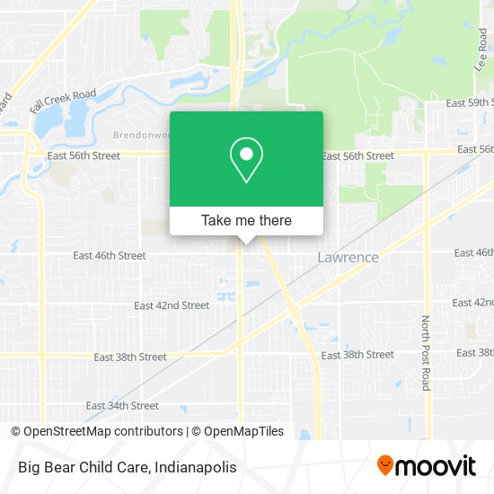 Big Bear Child Care map