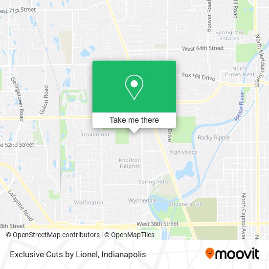 Exclusive Cuts by Lionel map