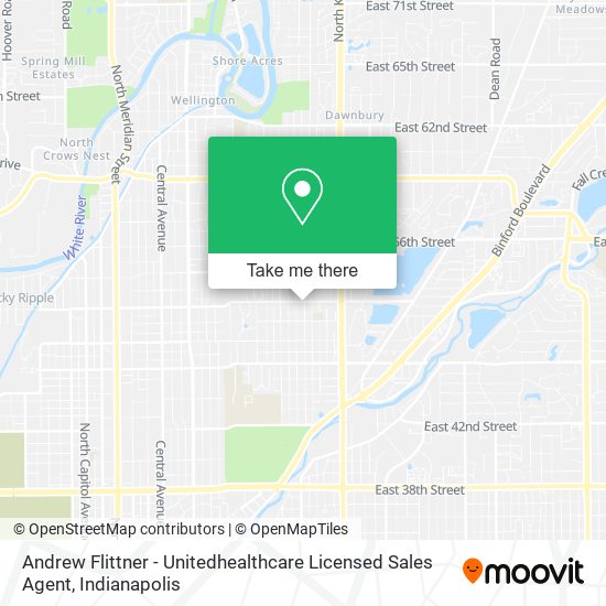 Andrew Flittner - Unitedhealthcare Licensed Sales Agent map