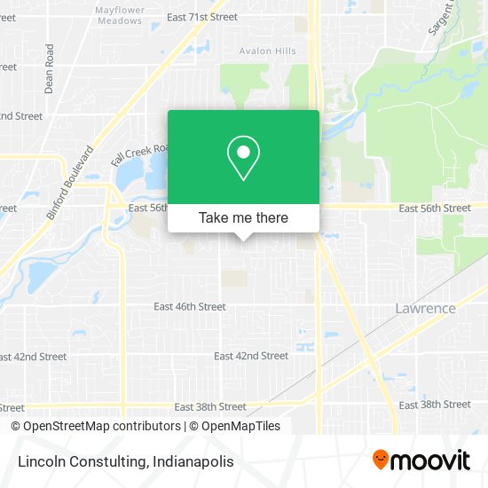 Lincoln Constulting map