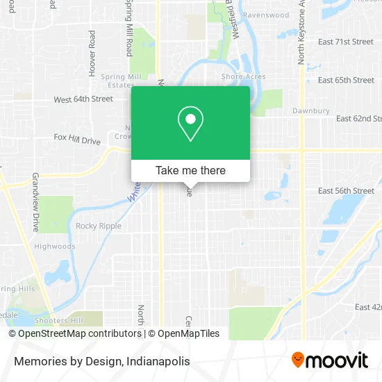 Memories by Design map