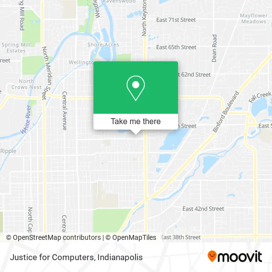 Justice for Computers map