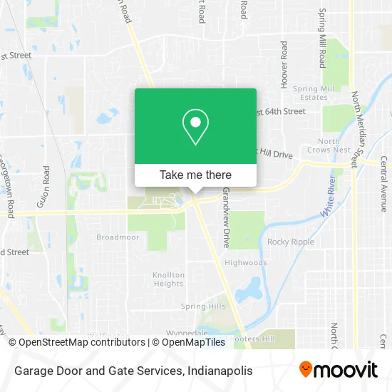 Garage Door and Gate Services map