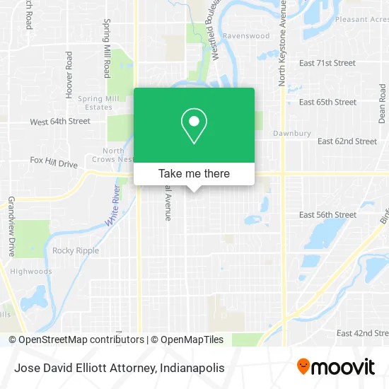 Jose David Elliott Attorney map