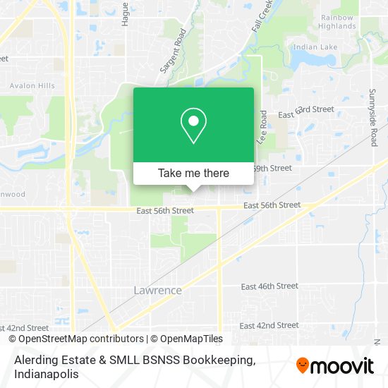 Alerding Estate & SMLL BSNSS Bookkeeping map