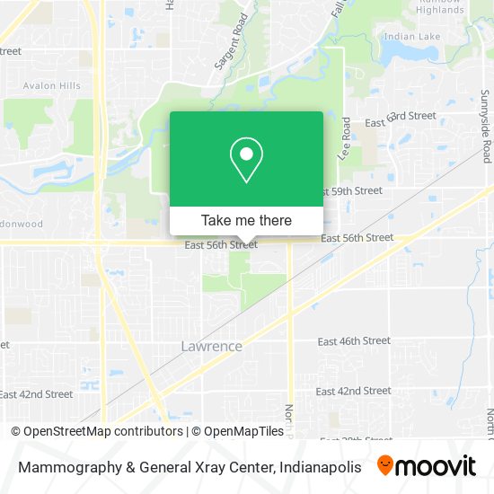 Mammography & General Xray Center map