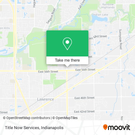 Title Now Services map