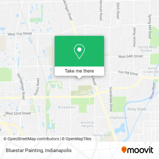 Bluestar Painting map
