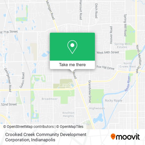 Mapa de Crooked Creek Community Development Corporation