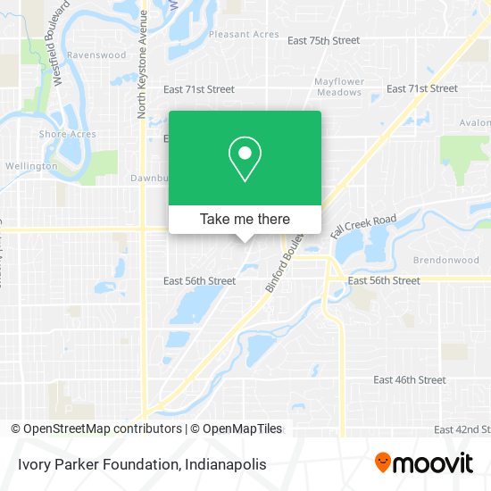 Ivory Parker Foundation map
