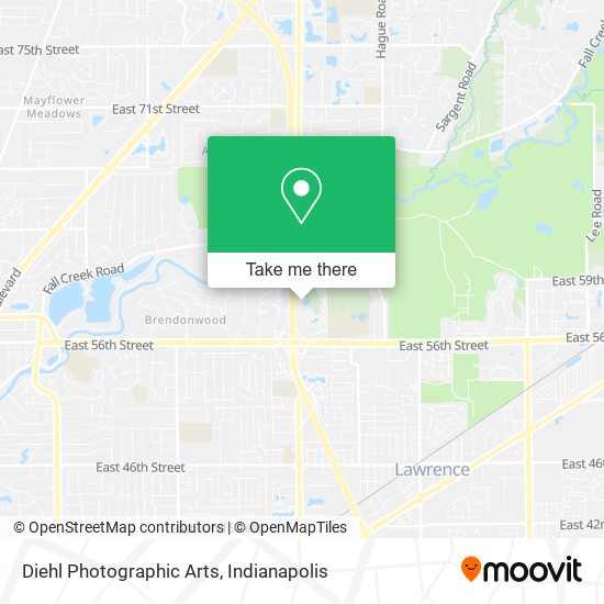 Diehl Photographic Arts map