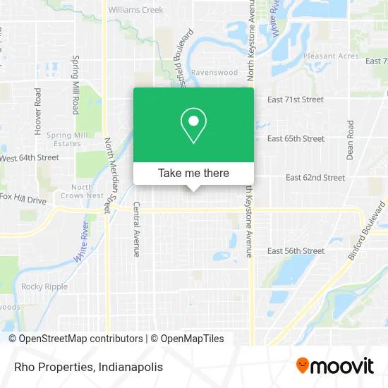 Rho Properties map