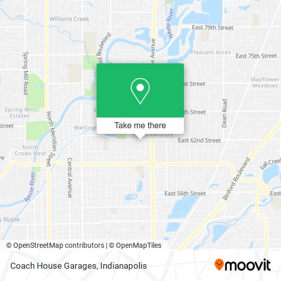 Mapa de Coach House Garages